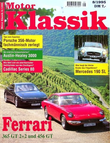 Deckblatt Motor Klassik (08/1995)